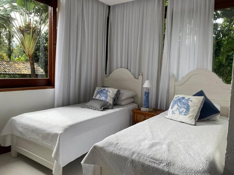 Casa Deliciosa Em Condo C/ Piscina Frente Ao Mar Sao Sebastiao  Luaran gambar
