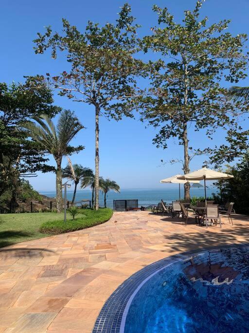 Casa Deliciosa Em Condo C/ Piscina Frente Ao Mar Sao Sebastiao  Luaran gambar
