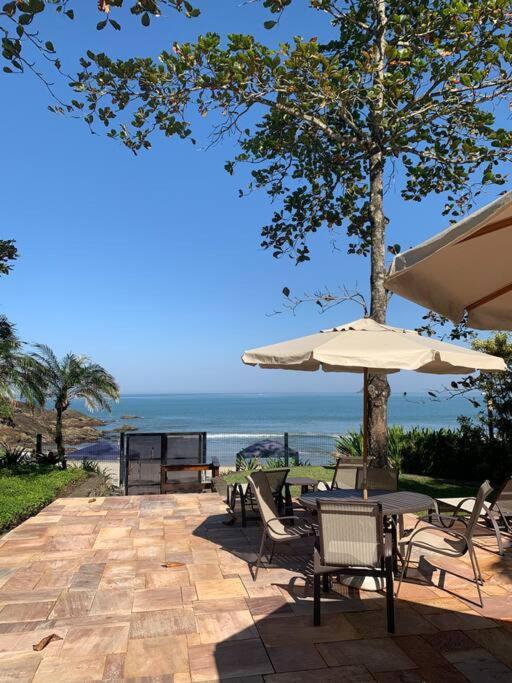 Casa Deliciosa Em Condo C/ Piscina Frente Ao Mar Sao Sebastiao  Luaran gambar