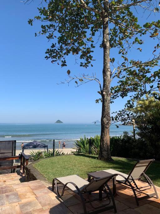 Casa Deliciosa Em Condo C/ Piscina Frente Ao Mar Sao Sebastiao  Luaran gambar